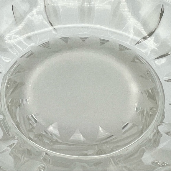 Gorham Angels Of Peace Crystal Pillar Candle Holder Frosted Germany Christmas - Picture 11 of 13